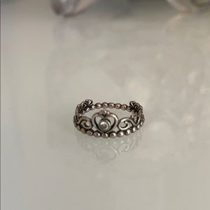 Pandora princess tiara ring